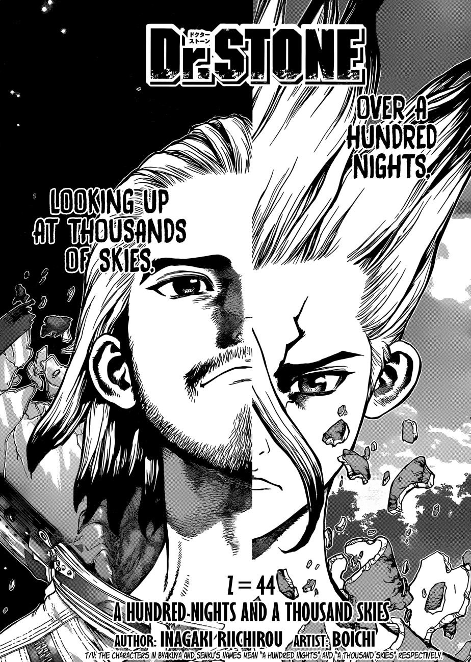 Dr.Stone Chapter 44 image 01